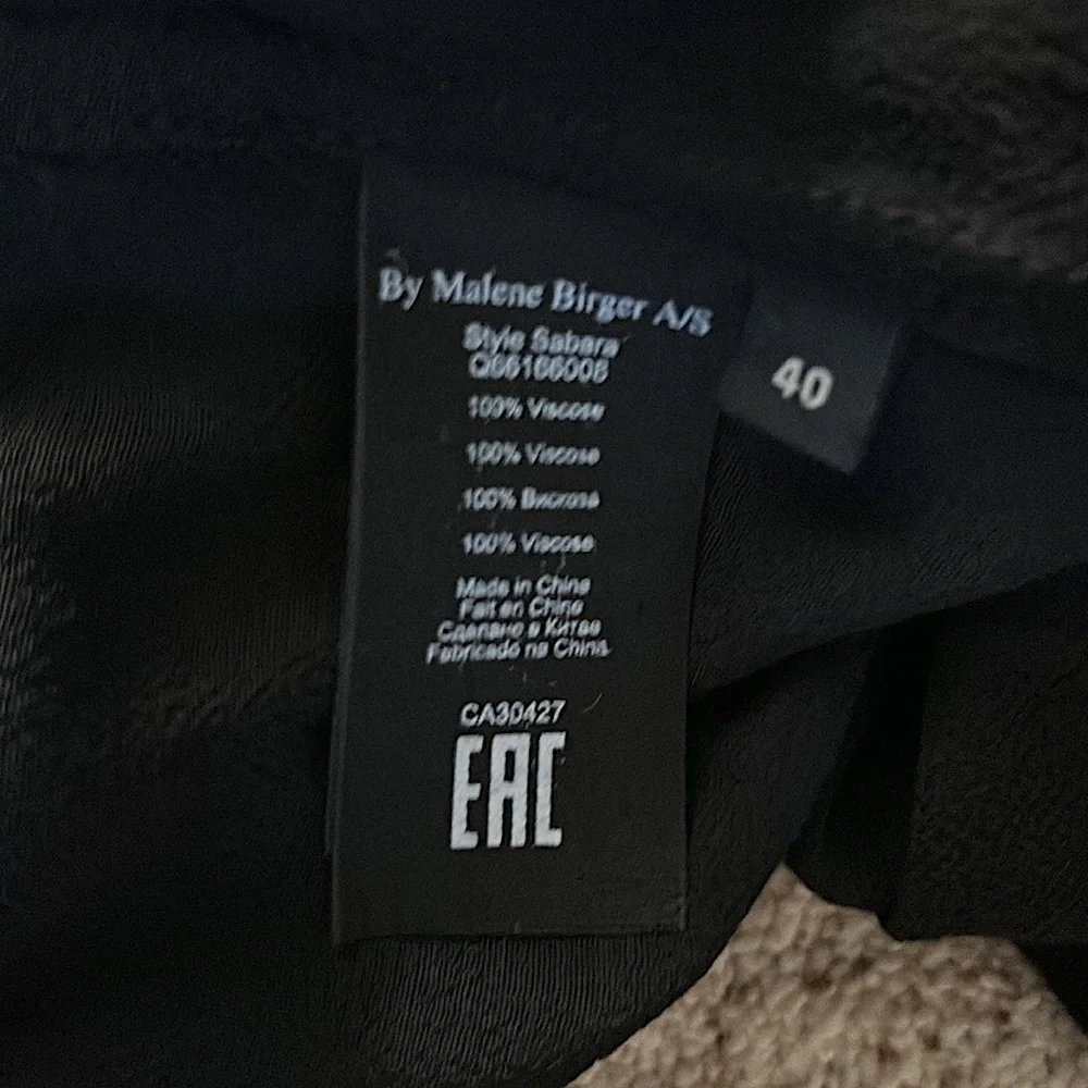 By Malene Birger NWT Black Sequins Long Sleeve Shirt Top **Sz 40/US Sz 10**🌺🌺 - Picture 5 of 6